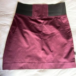 WeSC stretch high waist skirt